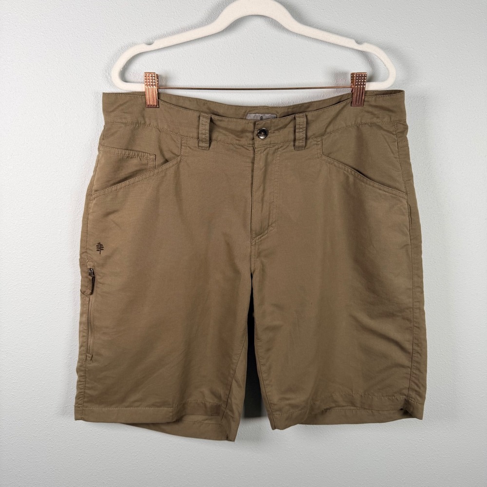 Royal Robbins Convoy Utility Short Mens 34 Brown Hiking Outdoor 35 x 9.5" Inseam